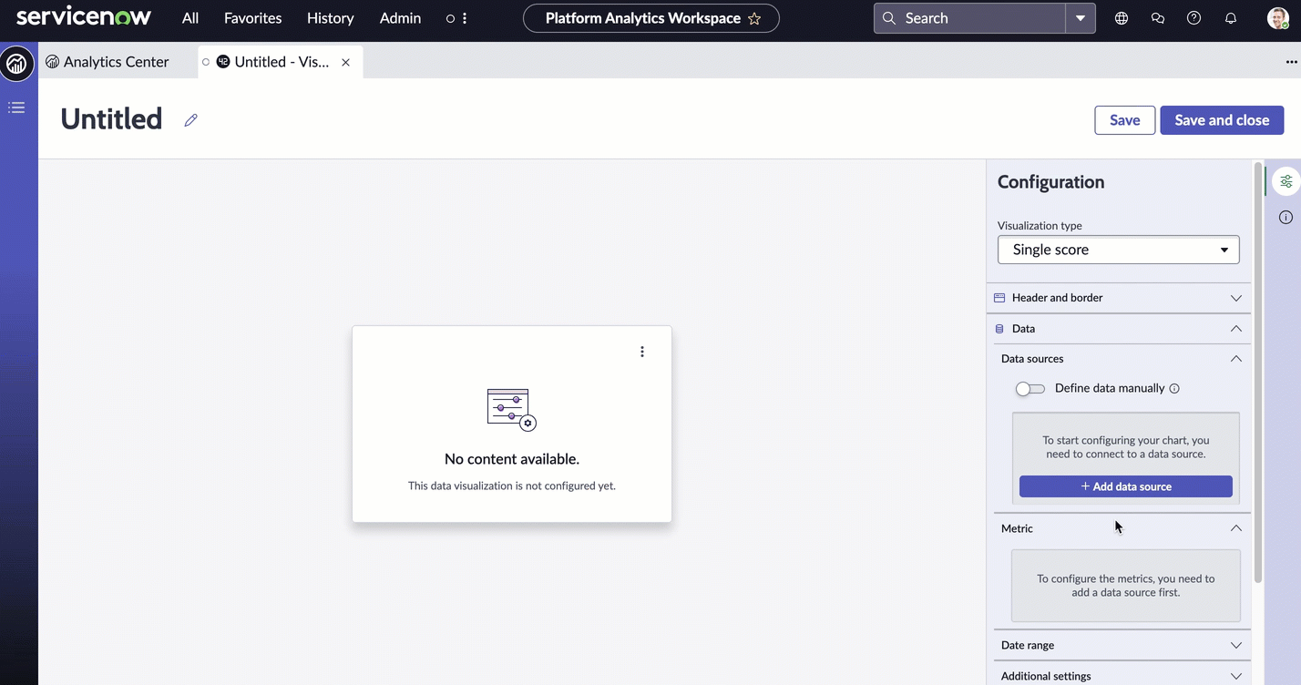 Animation montrant la sélection de la source de données, l’application du filtre et le résultat