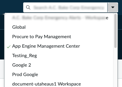 Search field