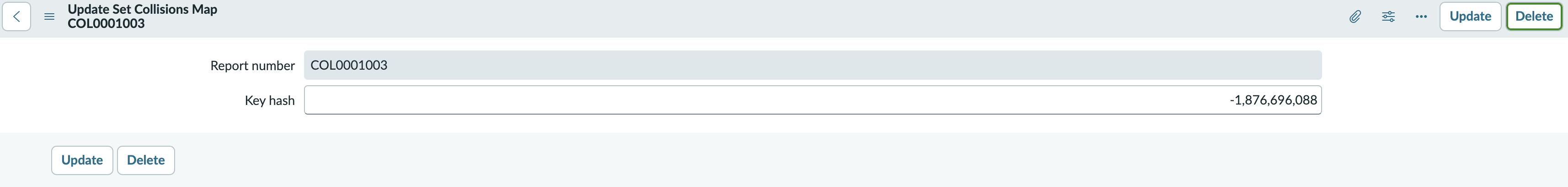 Customer updates