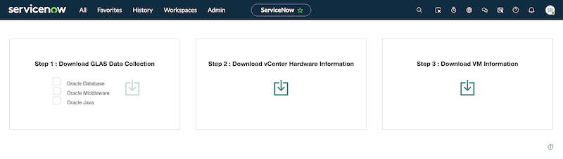 Oracle GLAS download page