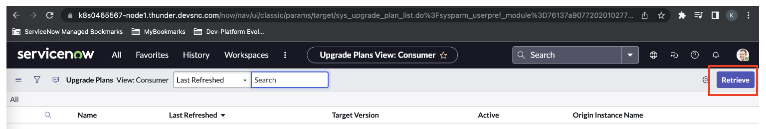 Upgrade-Pläne.