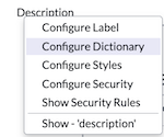 TinyMCE v6.8.3 Dropdown-Menü für das Wörterbuch konfigurieren