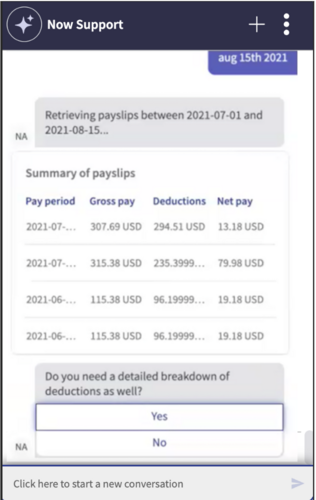 Get your payslip details