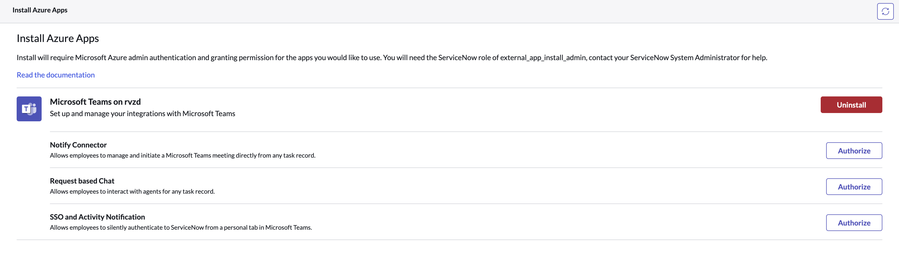 Uninstall current Microsoft Teams tenant