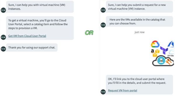 Rubrique Mettre en service un ordinateur virtuel.