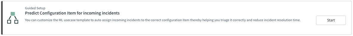 Modèle Prédire le groupe d'affectation pour les incidents entrants.