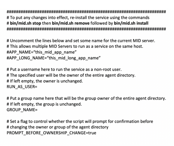 Le contenu de mid.shconf_override.