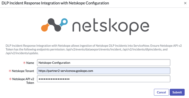 Netskope-Konfiguration