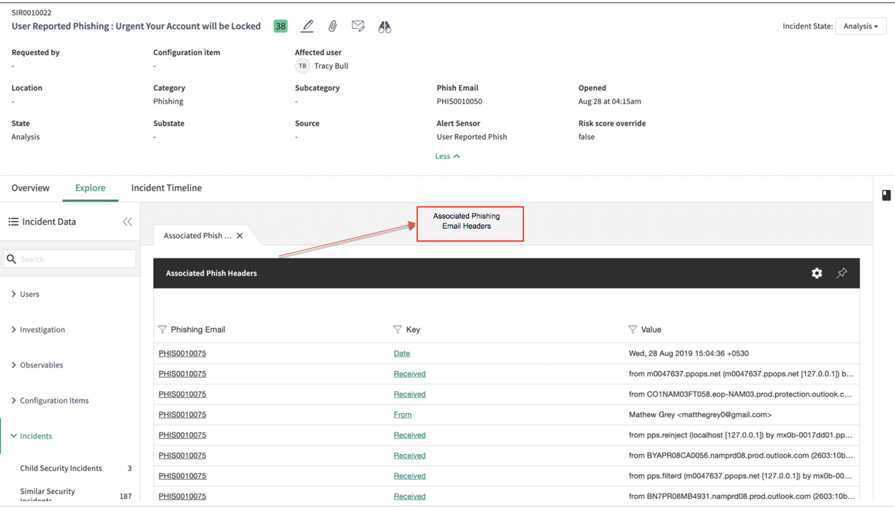 URP: Neue UI – E-Mail-Header