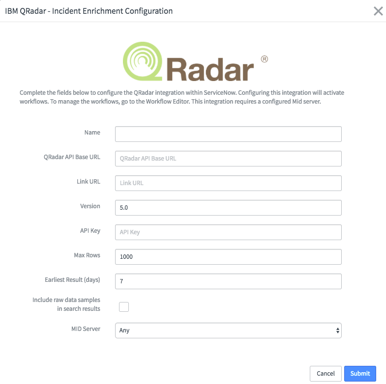IBM QRadar: Konfiguration der Incident-Anreicherung