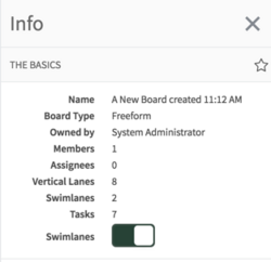 Aktivieren Sie Swimlane für eine Freihandtafel