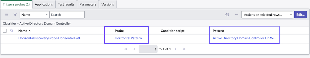 Adding the Horizontal Pattern probe and a pattern