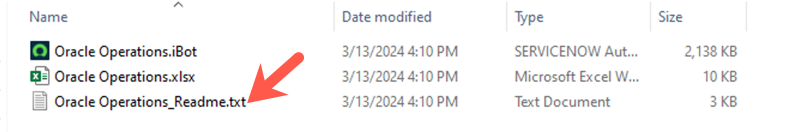 ReadMe file for sample automation in the project folder.