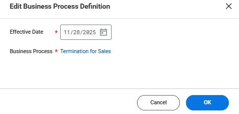 Select the effective date.