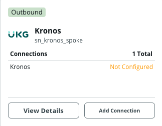 Connection template for UKG spoke.