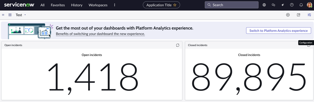 Personal dashboard showing the individual migration banner.