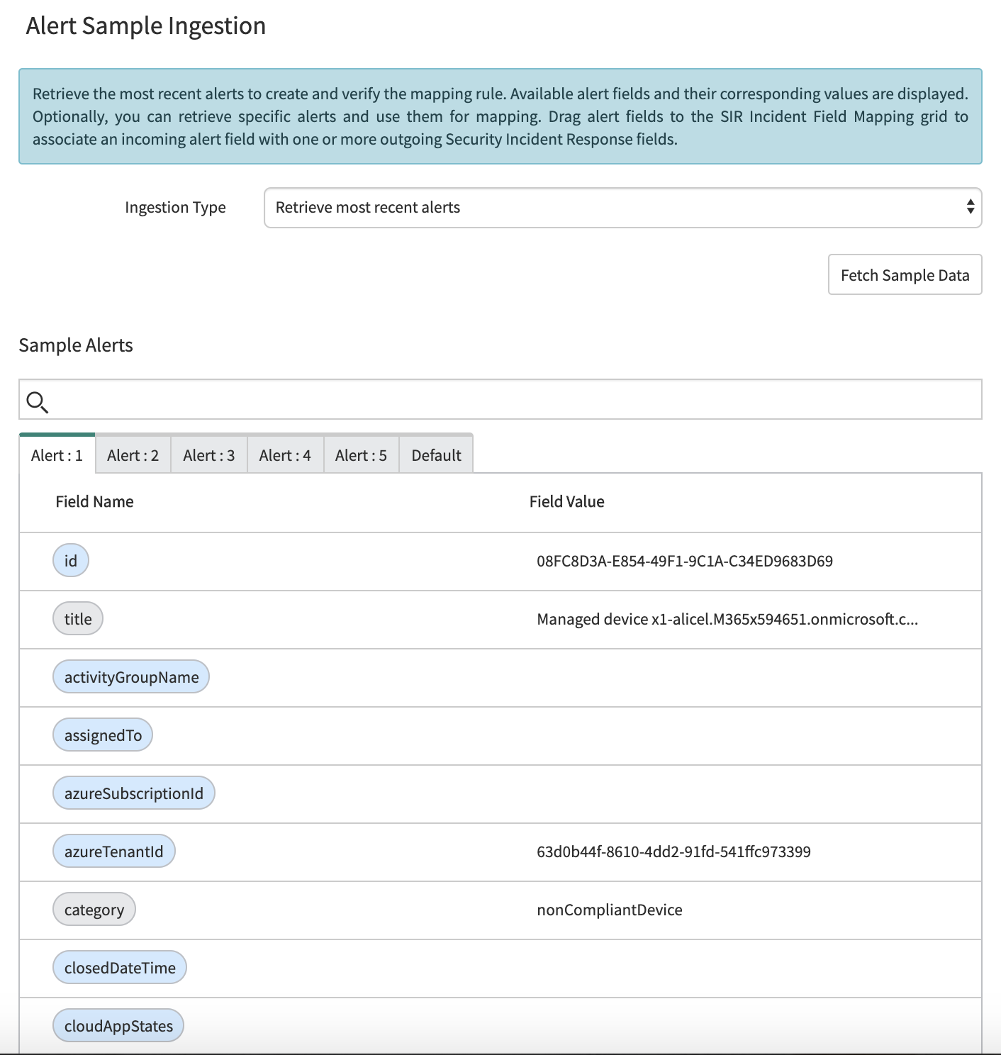 Microsoft Graph-Sicherheits-API: Warnungen erfassen