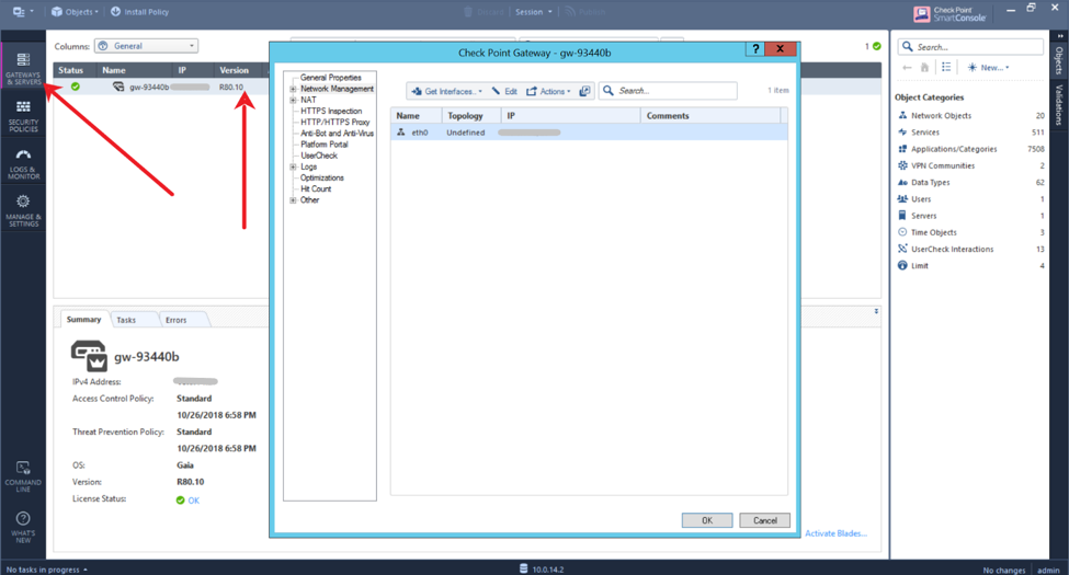 Server und Gateways
