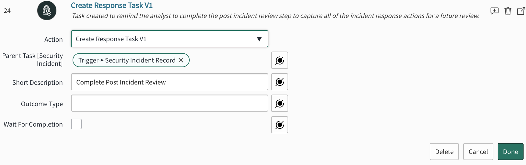 Automatisierter Phishing-Playbook-Flow: Schritt 24