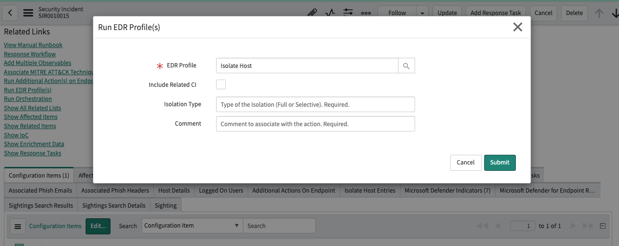 Isolieren Sie die Hostfähigkeit in Microsoft Defender für Endpunkt