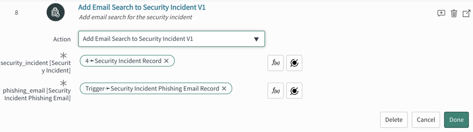 Transformations-Flow: E-Mail-Suchabfrage erstellen