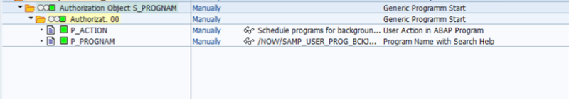 Adding authorization object for background jobs in SAP