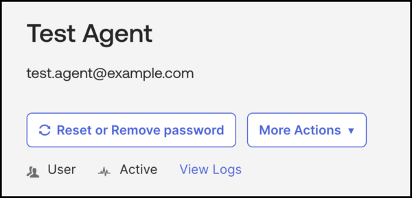 Okta user profile showing name and email fields used for identity matching.