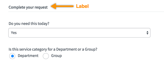 A label variable