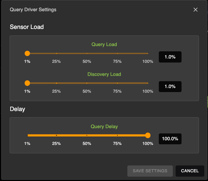 Edit Query Driver