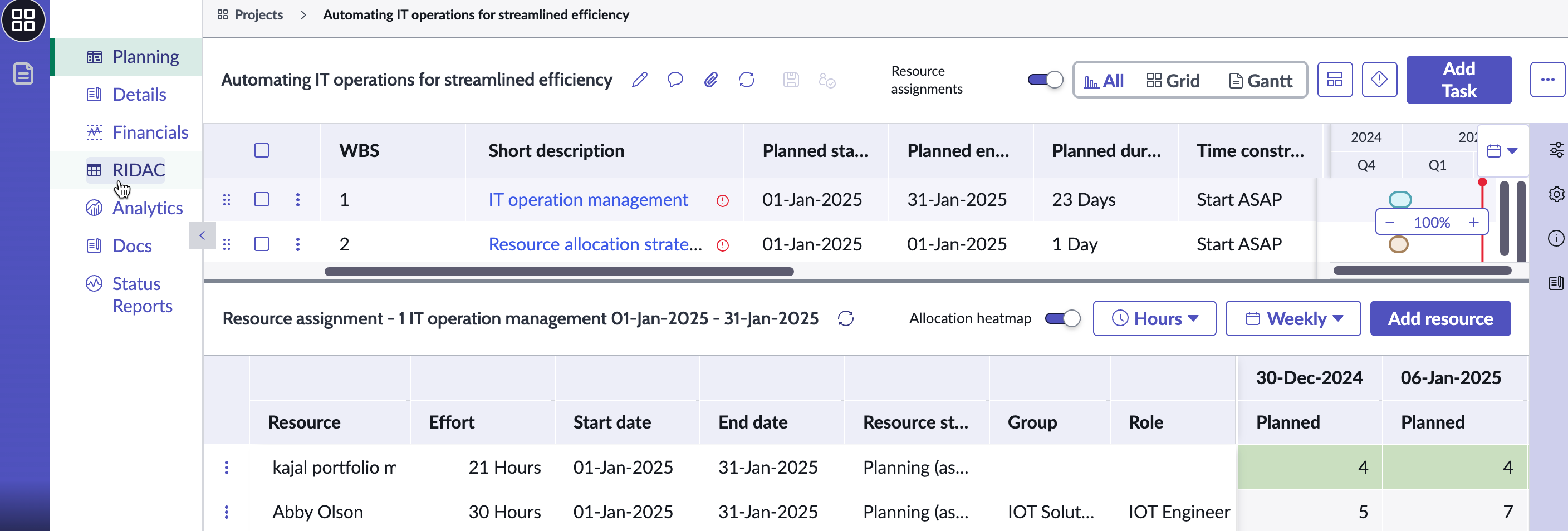 project-planning-page