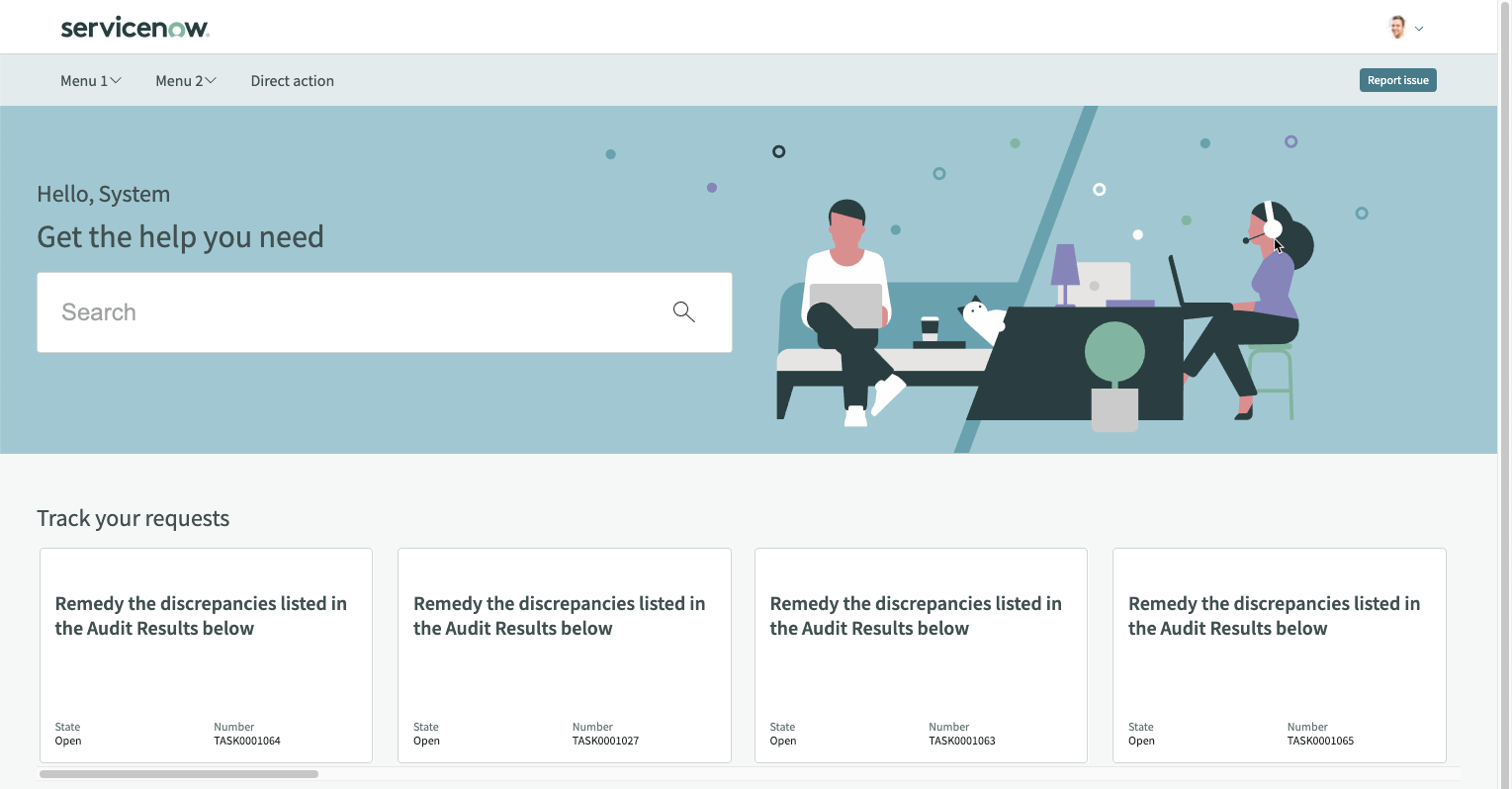 Portal-Homepage