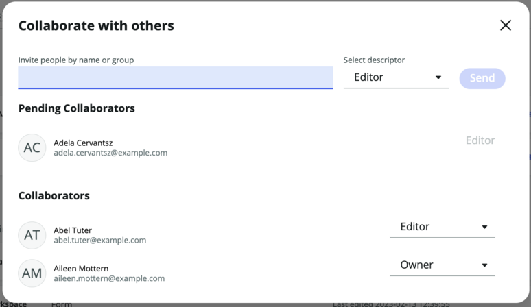 Fügen Sie Mitarbeitende in App Engine Studio hinzu