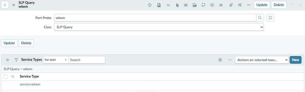 SLP Query record