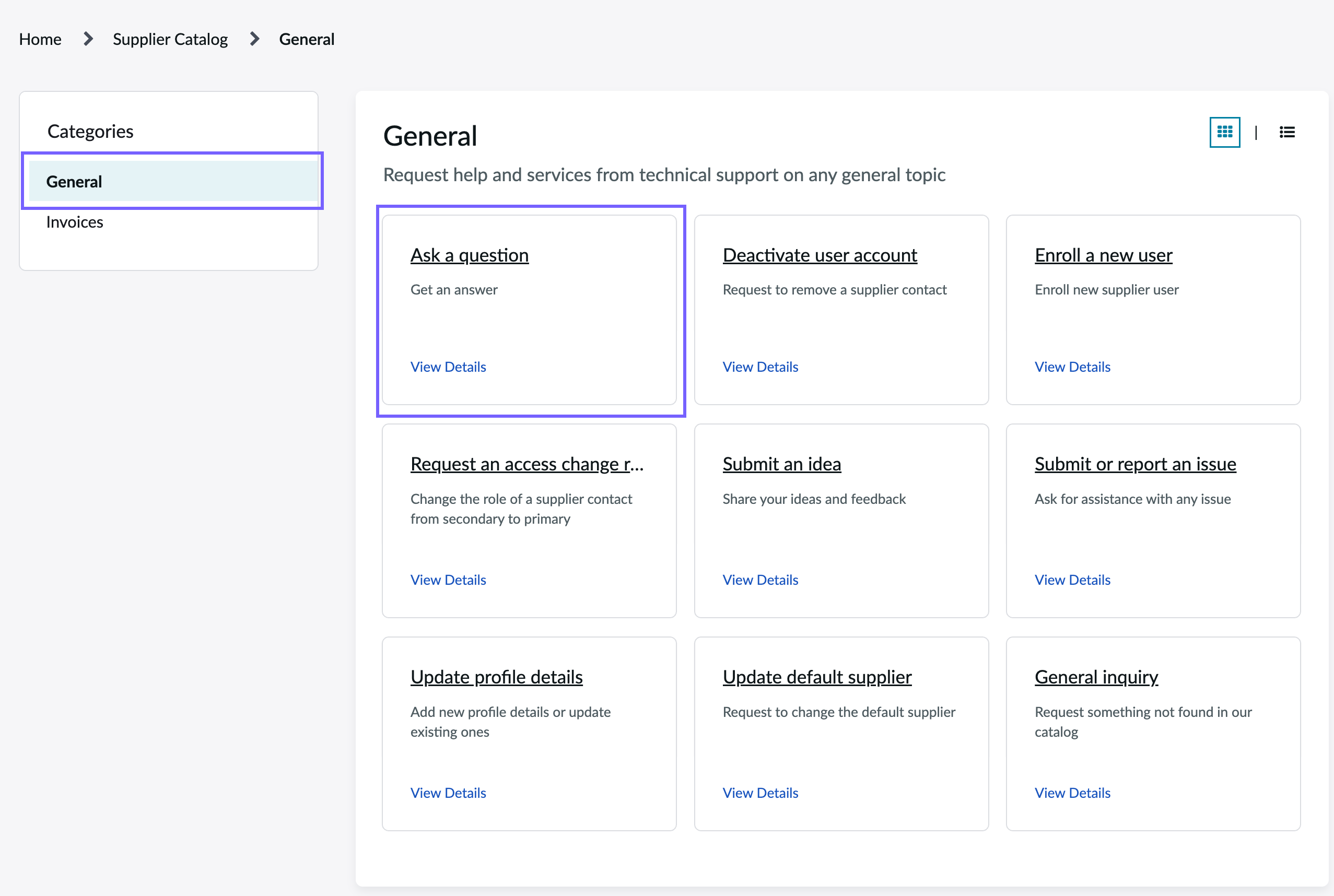 Ask a question