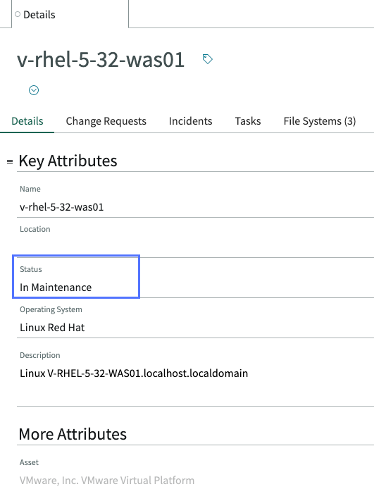 Maintenance