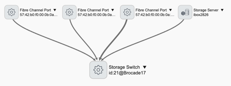Storage Switch View Map.