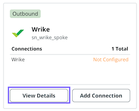 Connection for the Wrike spoke