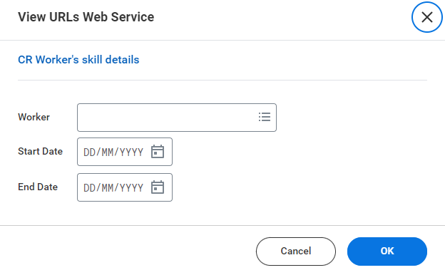 Select worker details of time duration.