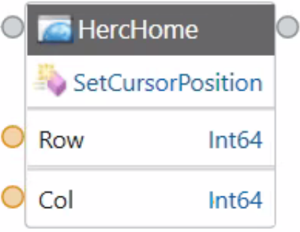 SetCursorPosition method.
