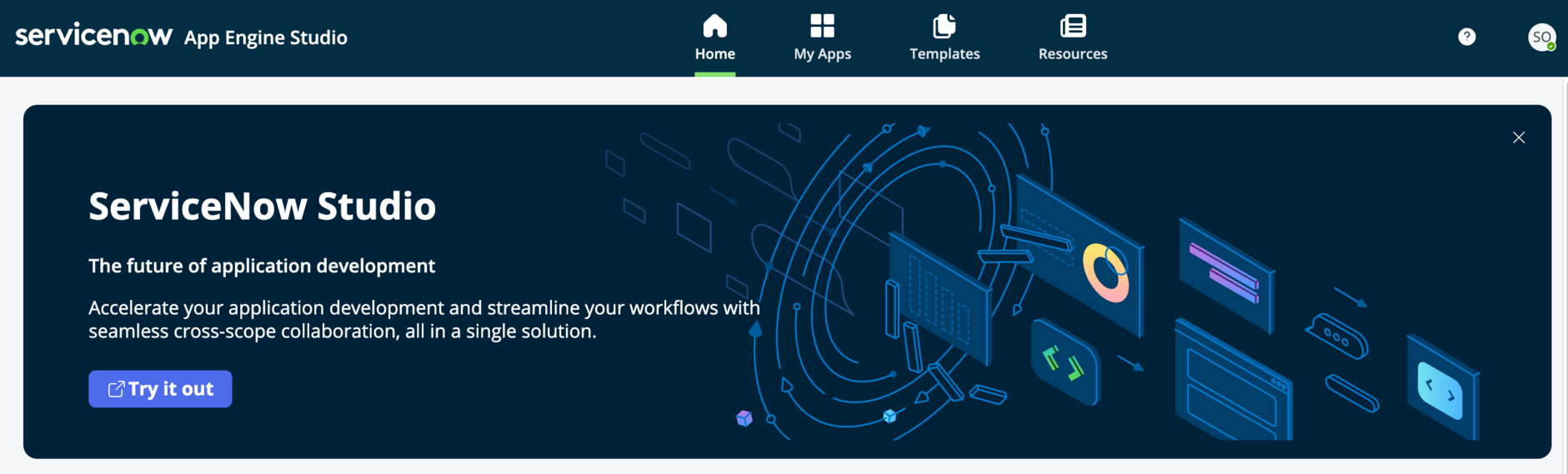 Try opening and editing your app in ServiceNow Studio for a more advanced app development experience.