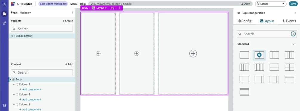 New, finished custom layout.