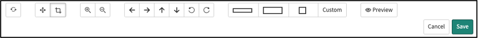 Edit image icons