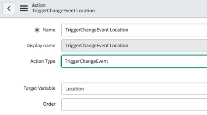 TriggerChangeEvent Location