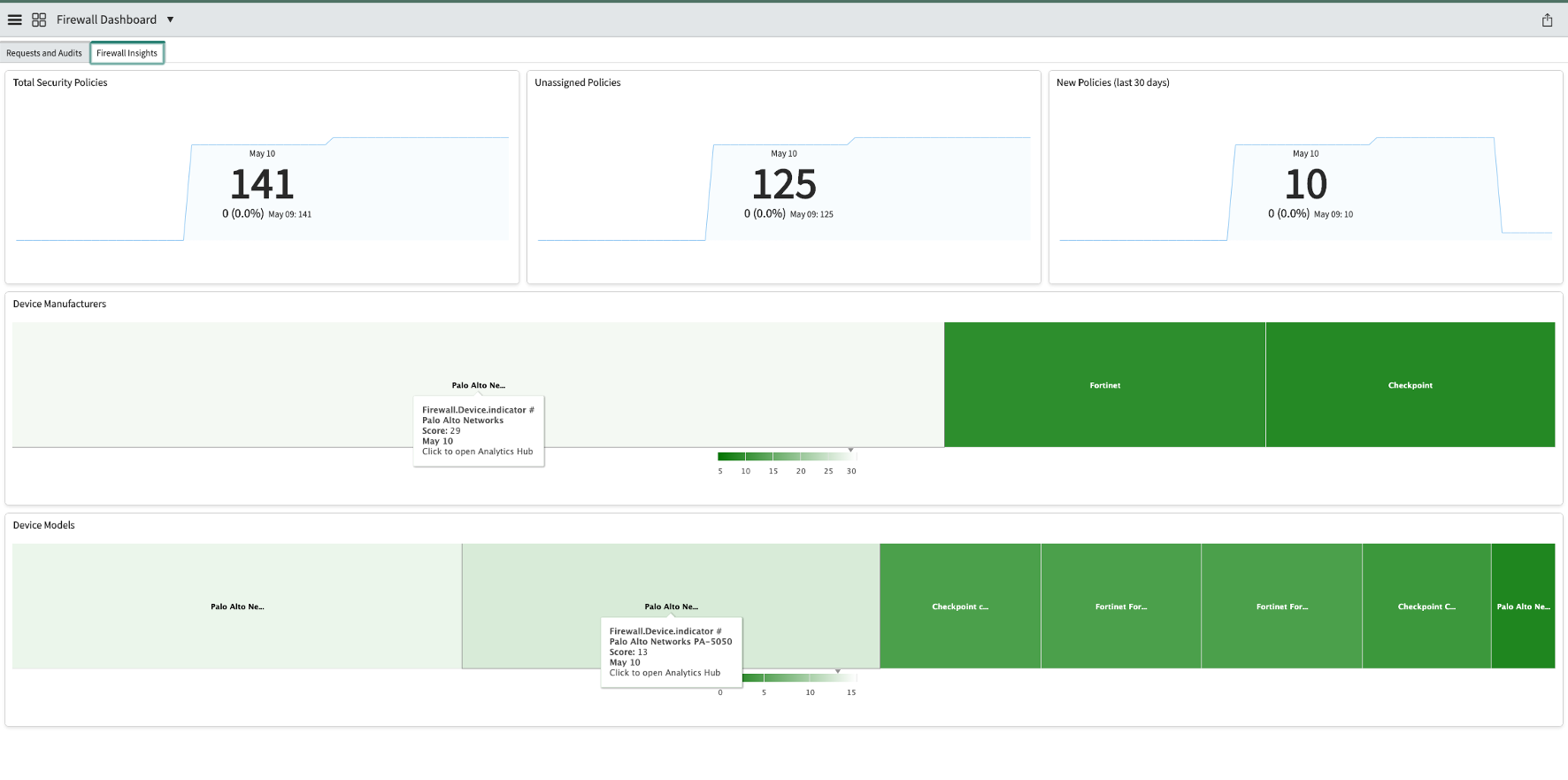 firewall insights tab