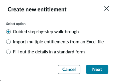 Erstellen Sie eine Berechtigung mithilfe des Standardformulars