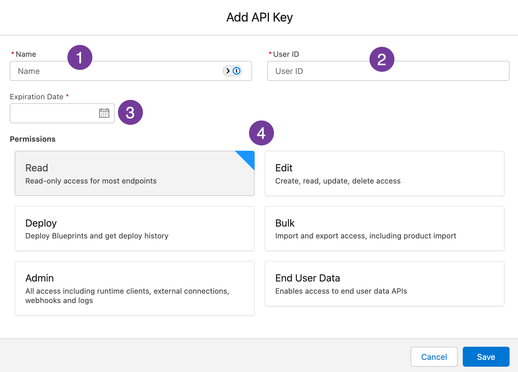 Add Admin Key