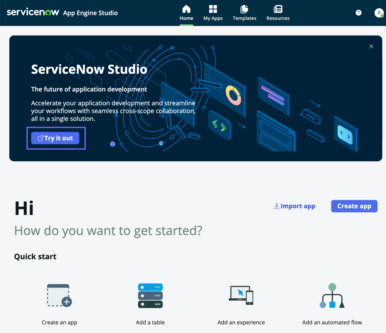 Try opening your app in ServiceNow Studio for a more advanced app development experience.