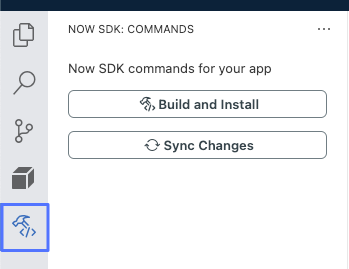 Now SDK view