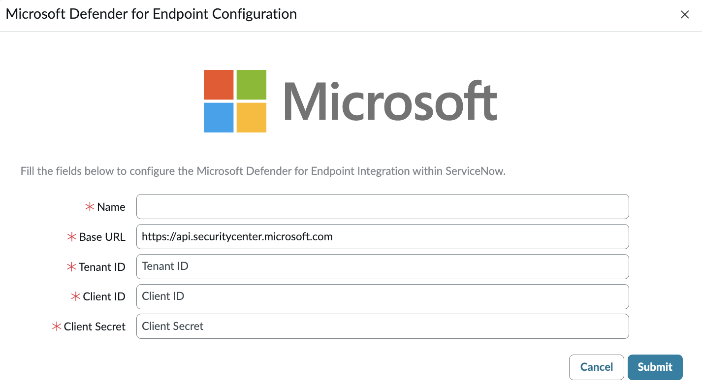 Install the application and configure a source for the integration