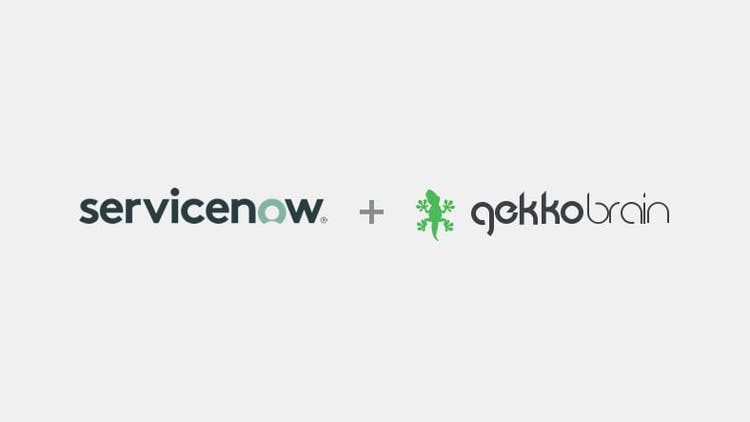 ServiceNow et gekkobrain